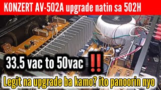 Paano mag upgrade ng amplifier? 500 watts x2 ginawang 1000 watts x2 ?