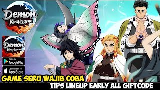 Demon King Legend Tips Lineup Early All Gift Codes Fun Game Must Try || Demon King Legend screenshot 4