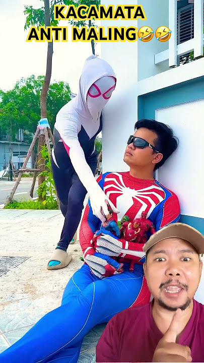 AKU GAK TIDUR!!JANGAN AMBIL MAINANKU!!!!? #funny #spiderman #marvel #superhero