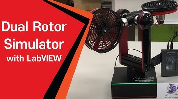 Quanser AERO, 듀얼로터 항공시뮬레이터 2자유도 / 드론제어, 비행제어