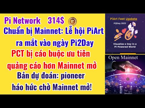 Pi Network- Chuẩn bị cho Mainnet Lễ hội PiArt ra mắt vào ngày Pi2Day!