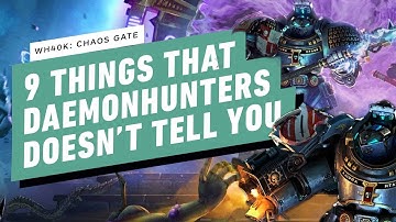 9 Things Chaos Gate: Daemonhunters Doesn