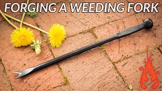 Blacksmithing - Forging a weeding fork