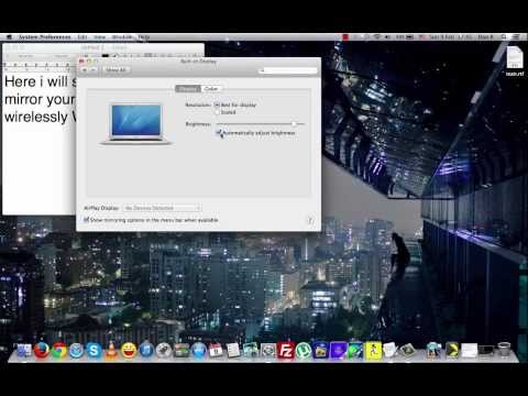 How To Mirror Macbook Screen Without Apple Tv Wirelessly