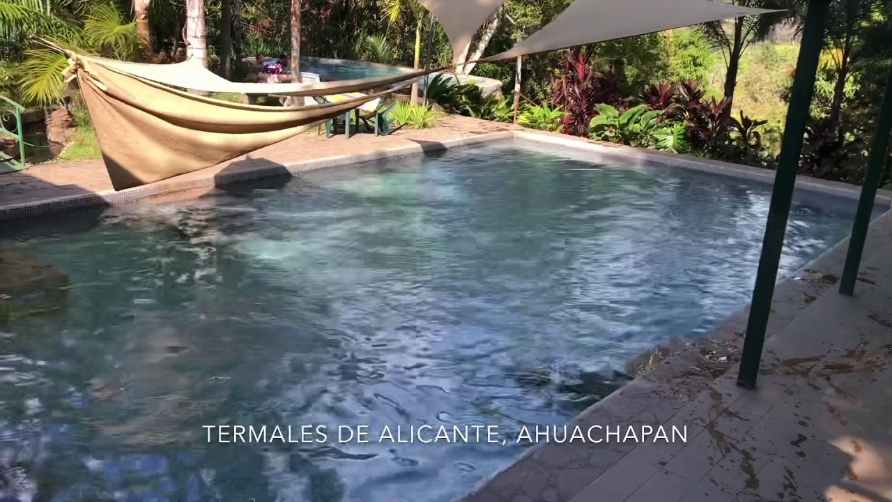 TERMALES ALICANTE AHUACHAPÁN - YouTube