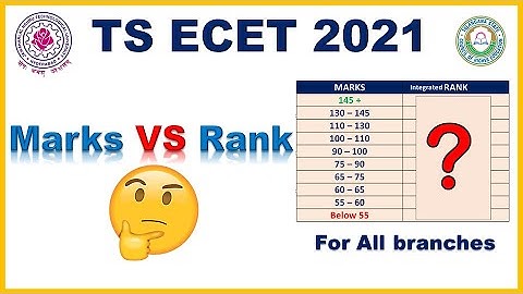 TS ECET Marks vs Rank Analysis | All branches | Edutalks