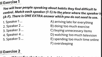 Multilevel listening part 3 exercise 1