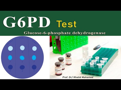 Glucose-6-Phosphate Dehydrogenase test (G6PD)