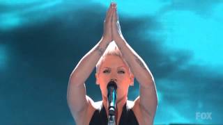 P!nk  Who Knew Live on American Idol