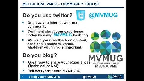 Craig Waters-VMUG-User Conference  Introduction