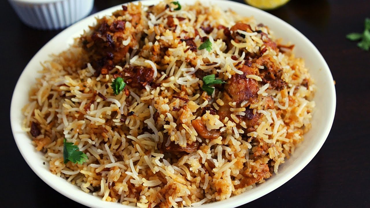 Hyderabadi Chicken Dum Biryani - Eid Special- Hyderabadi biryani | Yummy Indian Kitchen