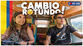 CAMBIO DE RUTA [volvemos a QUITO y nos separamos de la kombi y Margui]