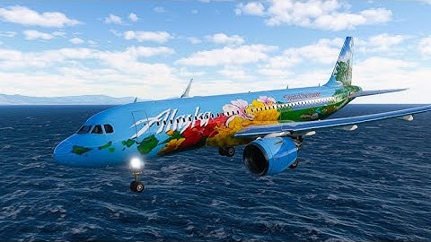 dangerous landing of planes over the sea Eps.00863