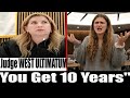 Judge West ULTIMATUM: "One More Charge and Your Deal is GONE"