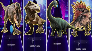 🦕Dinosaurus Jurassic World T-REX Indoraptor Coffin Dance Song