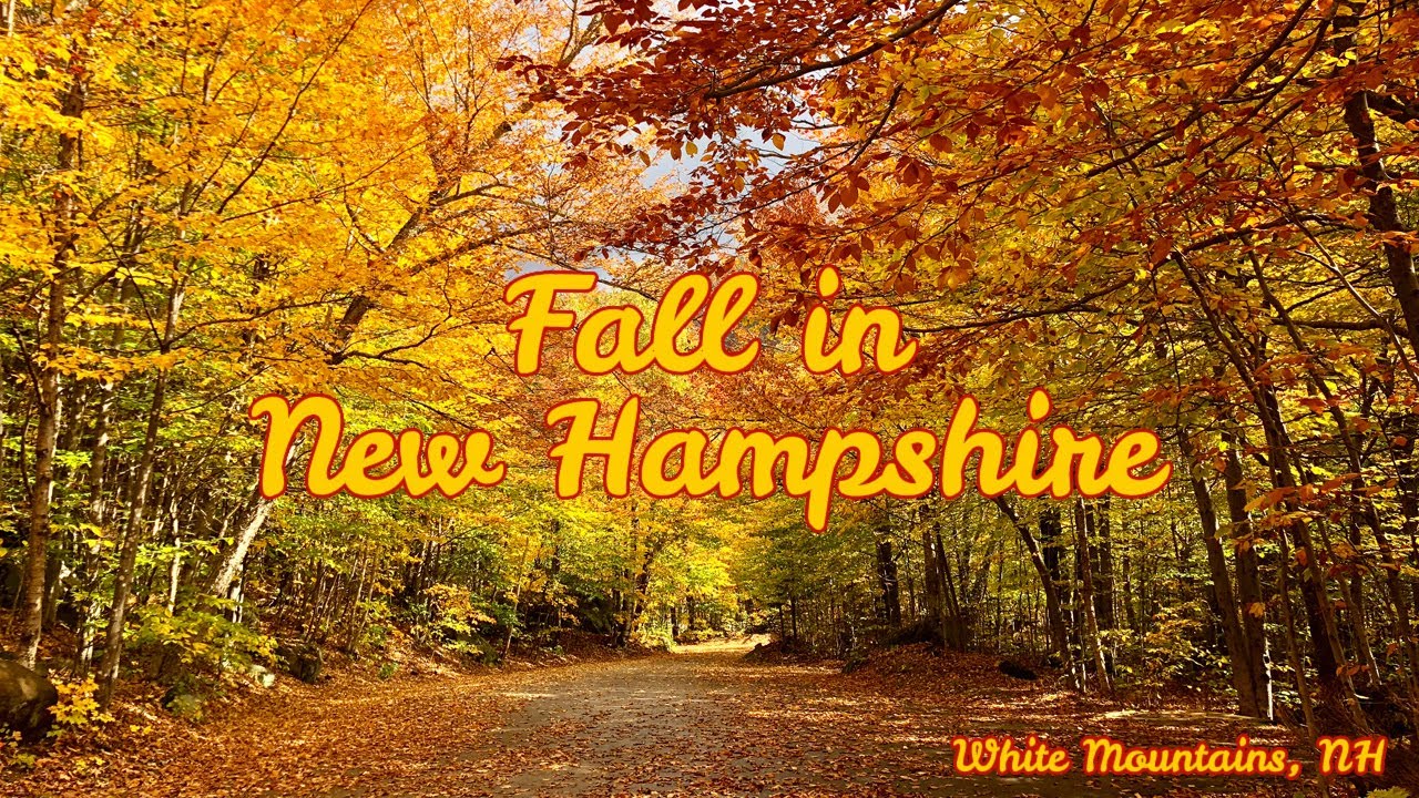 White Mountains New Hampshire Fall Foliage Youtube