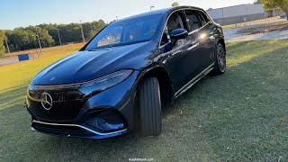 Experience the Ultimate Thrill Driving All-New 2023 Mercedes Benz EQS 580 4Matic SUV in POV Drive