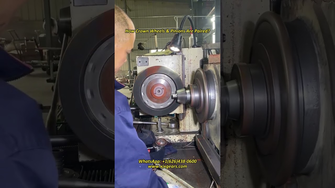 iscover how crown wheels & pinions are paired with precision in our factory.