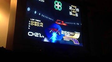 2:36.7 GARE DEUROPA Single Race Wipeout XL AURICOM 1st win vs modified wipeout XL Ai Playstation 1