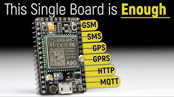 Make projects via Micropython using just A9G board  | GSM, GPRS, GPS, MQTT and lot more....