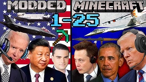 Presidents Play Modded Minecraft 1-25 *parody*