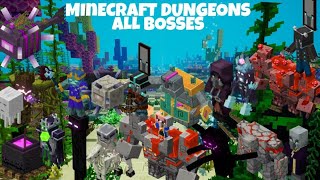 Minecraft Dungeons - All Bosses (Updated)