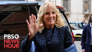 WATCH LIVE: First Lady Jill Biden receives 2022 White House Christmas Tree