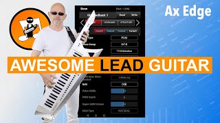 How to create an awesome lead guitar with feedback fx on the Roland Ax Edge screenshot 4