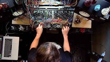 Industrial dark modular synth performance by Stephen McCaul