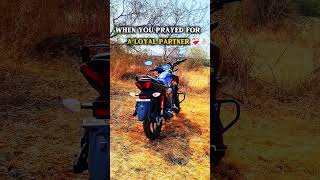 Some prayed for a loyal partner,but God sent me a loyal machine. 🫠🫶🏻🏍️❤️#sp125 #honda #sp125modified