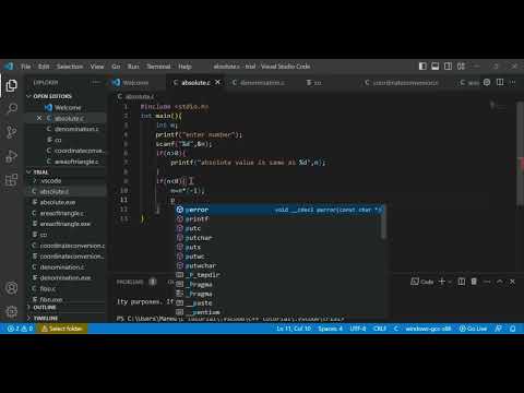 Write a program to find the absolute value of a number entered through the keyboard#coding#engineer