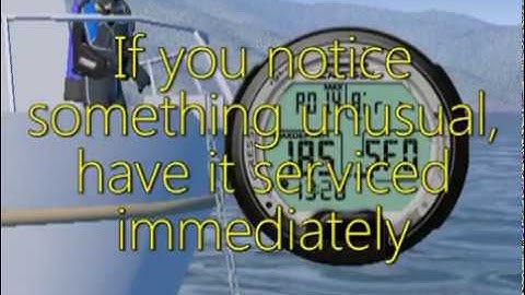 Cressi - Leonardo dive computer - Tutorial - m5s2