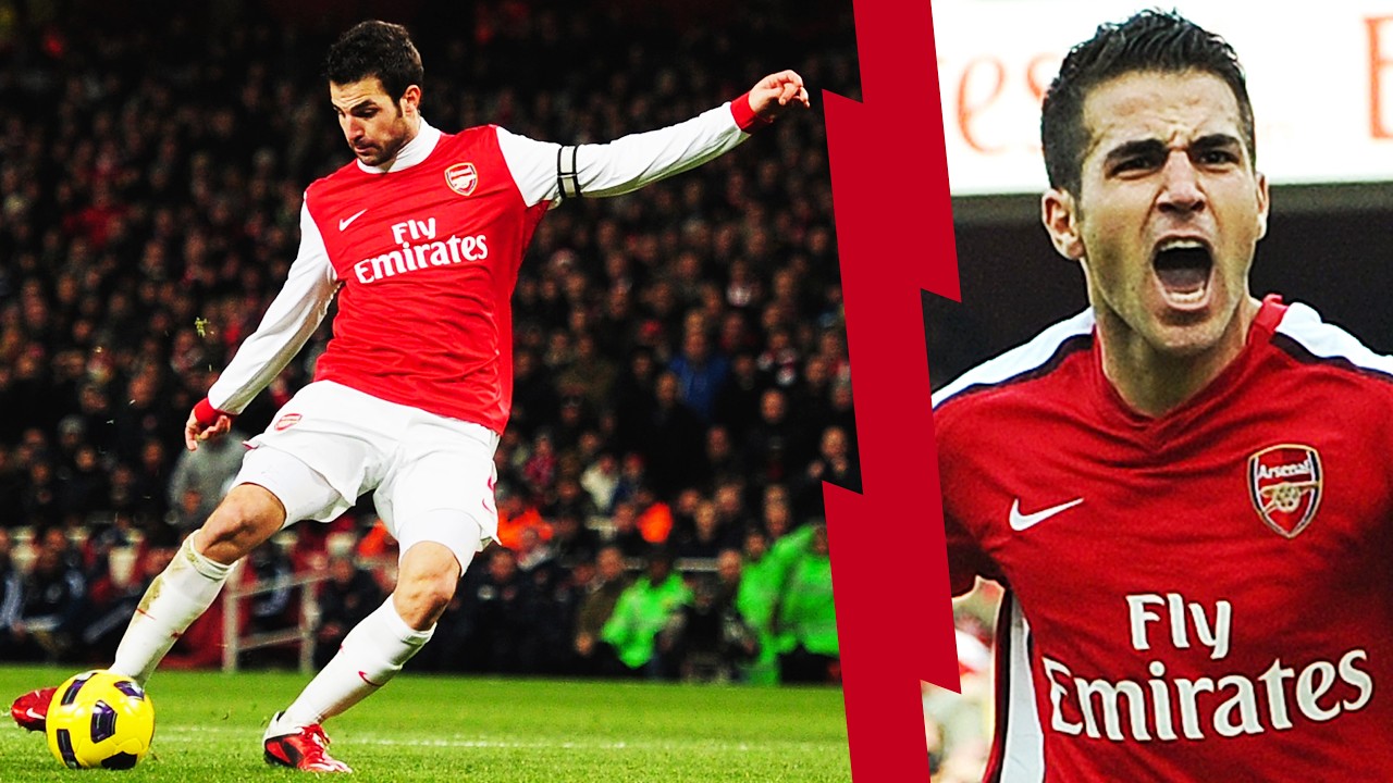 Every Cesc Fabregas Goal For Arsenal | Premier League