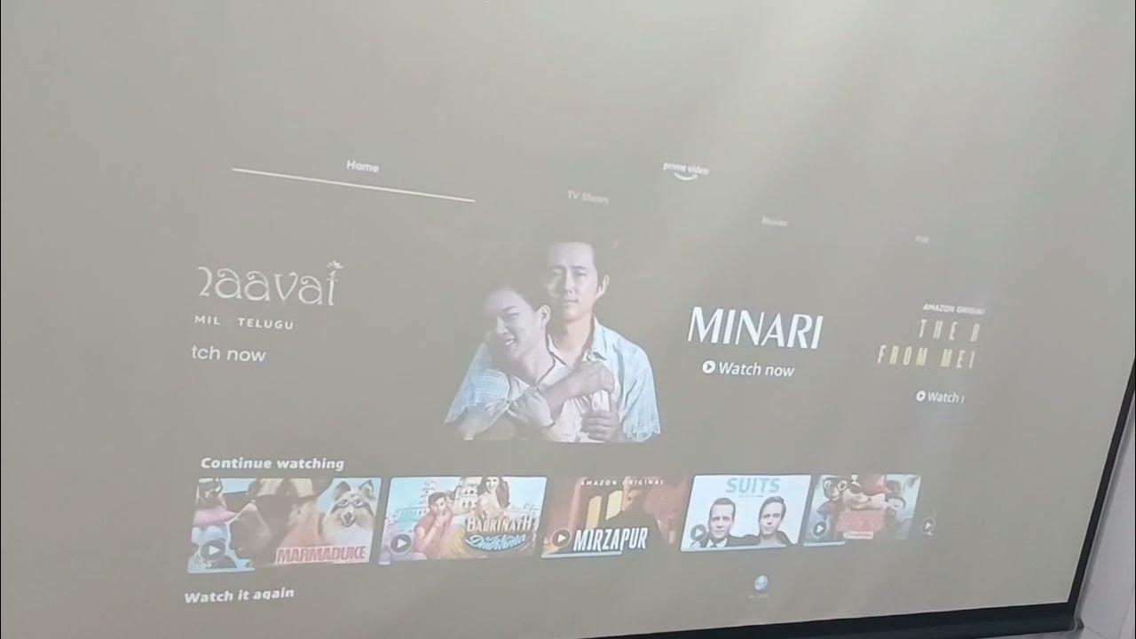 Amazon Prime Not Working In Any LED Android Projector Solution YouTube