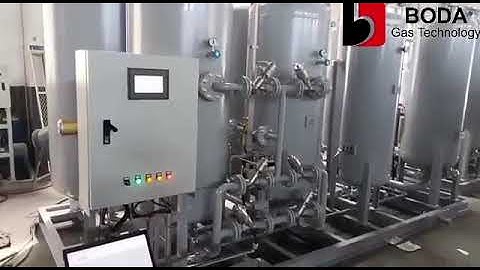 Working video of nitrogen generator
