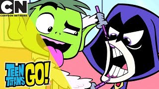 Teen Titans Go! | Stealing Raven's Teeth | Cartoon Network