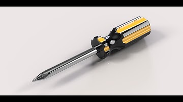 Fusion 360 Tutorial - Screwdriver