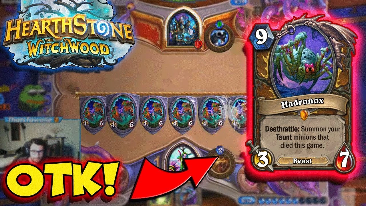 NEW Taunt OTK! - Best Hadronox - Funny Hearthstone Moments