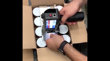 Meenjet M6 Handheld Printer Coding Jar Lids with Surface Adapter