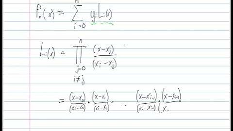 Lagrange Interpolation Theory