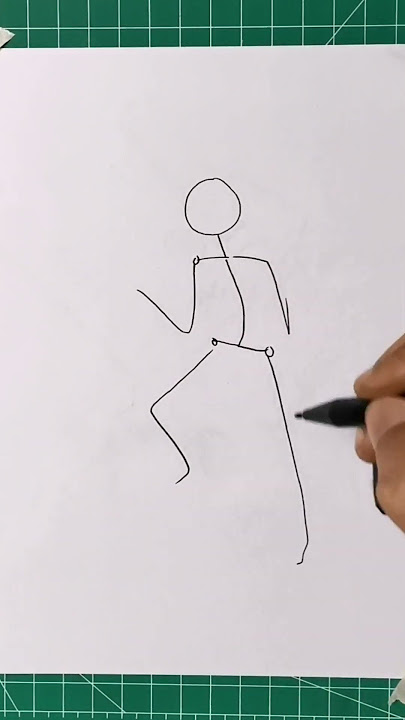 stickman to angry chainsawman speed drawing #shorts