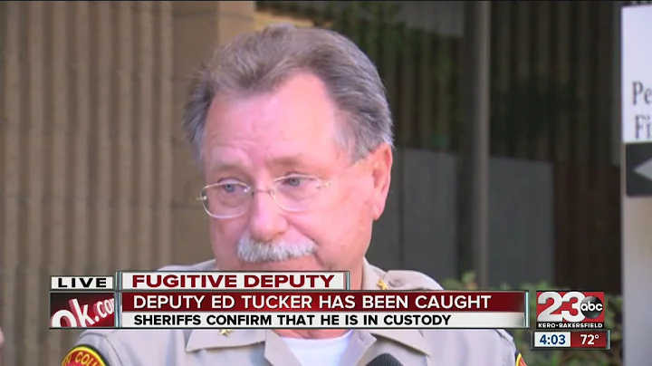 KCSO: Escaped deputy Edward Tucker arrested after ...