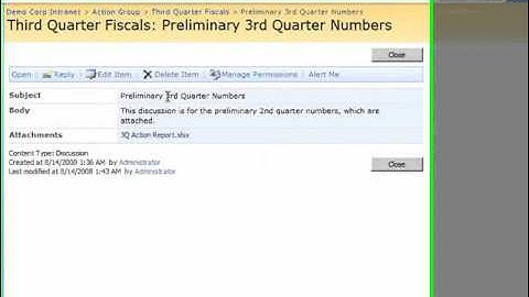 SharePoint Shepherd 2007 - Edit Discussions