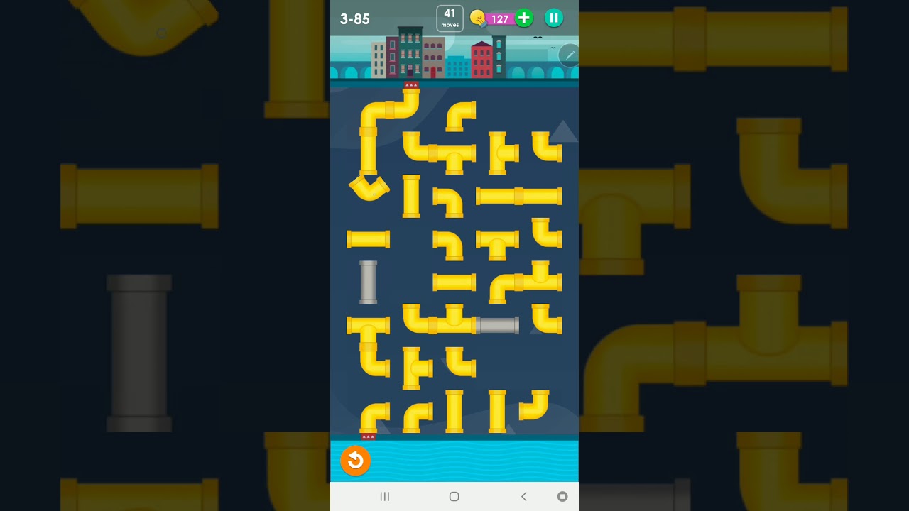 How To Solve Smart Puzzles Pipes Extra Level 385 Walk Through Solution