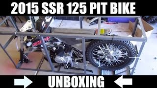 UNBOXING SSR 125 PITBIKE