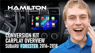 2016-2018 Subaru Forester Conversion Kit | CarPlay Overview
