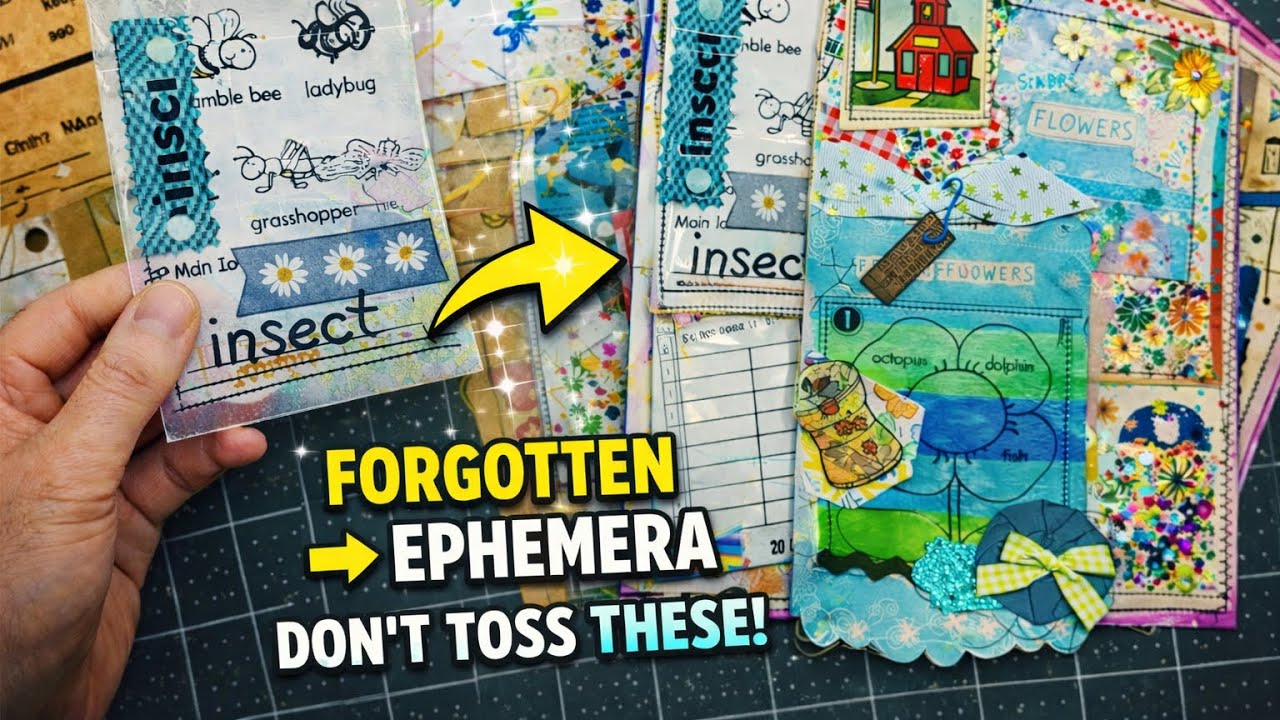 12+ Ephemera Ideas Using ONE Forgotten Supply (Game-Changer!)
