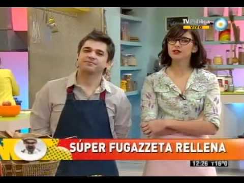 Súper fugazzeta rellena - YouTube