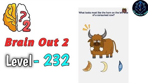 Brain Out 2 Level 232 walkthrough solution gameplay
