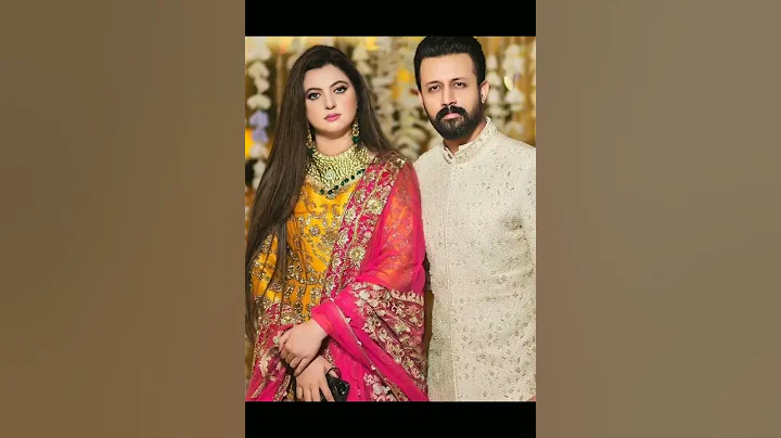 Atif Aslam's with gorgeous wife Sara Bharwana||Most beautiful ❤️❤️ Sara Bharwana#shorts #2023status